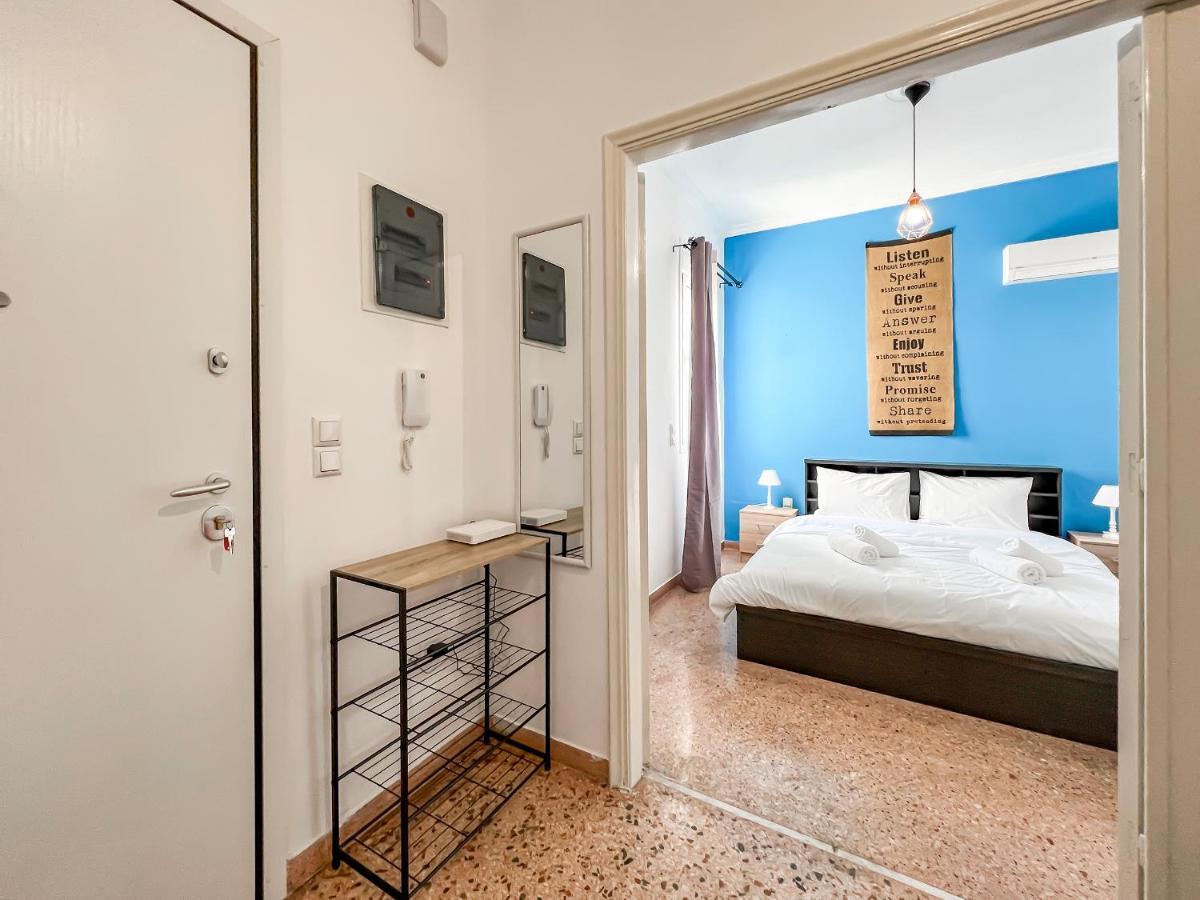 アテネSoho Artsy 55Sqm Apt With Acropolis Viewアパートメント エクステリア 写真